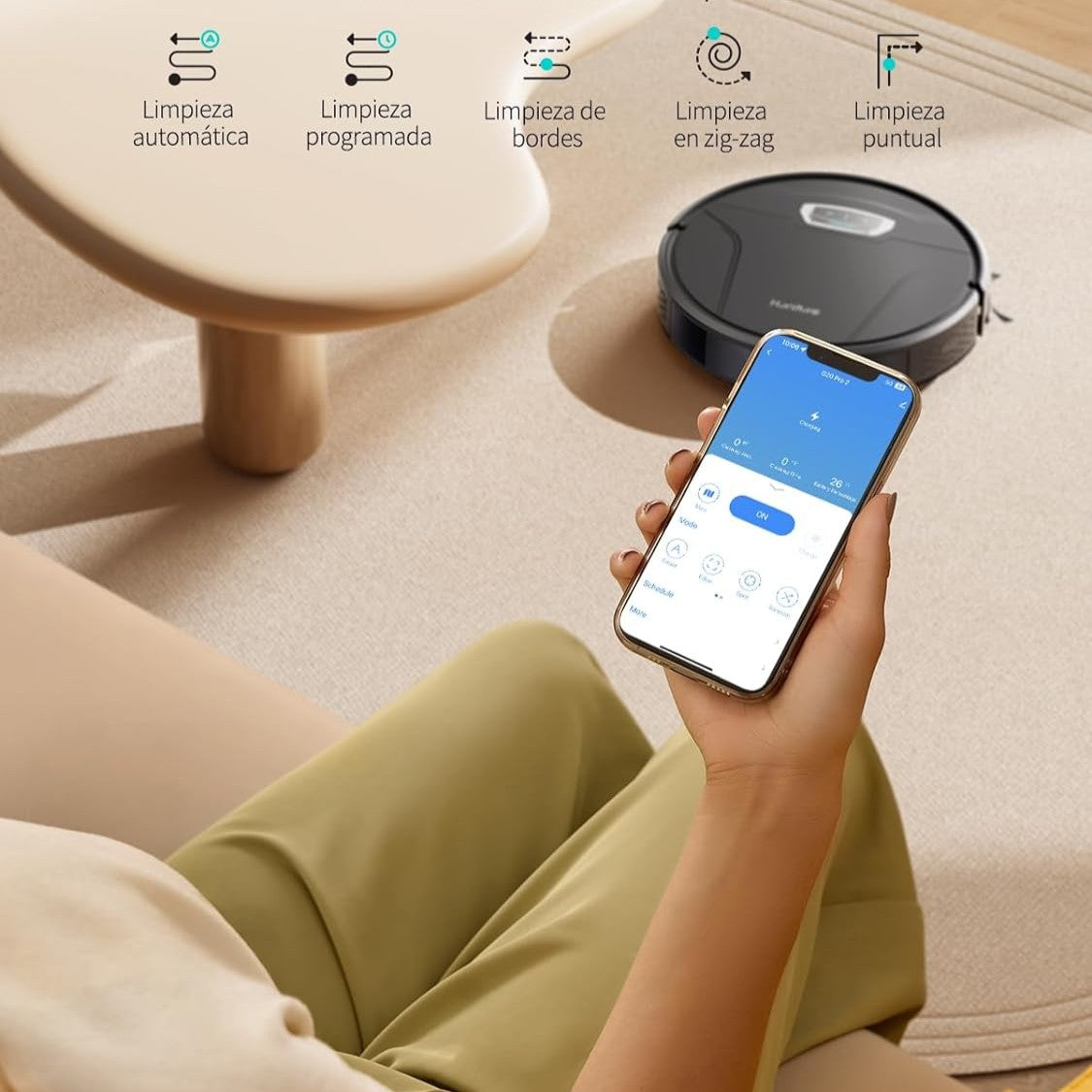 Aspirador Robô Inteligente 3 em 1 CleanPro™